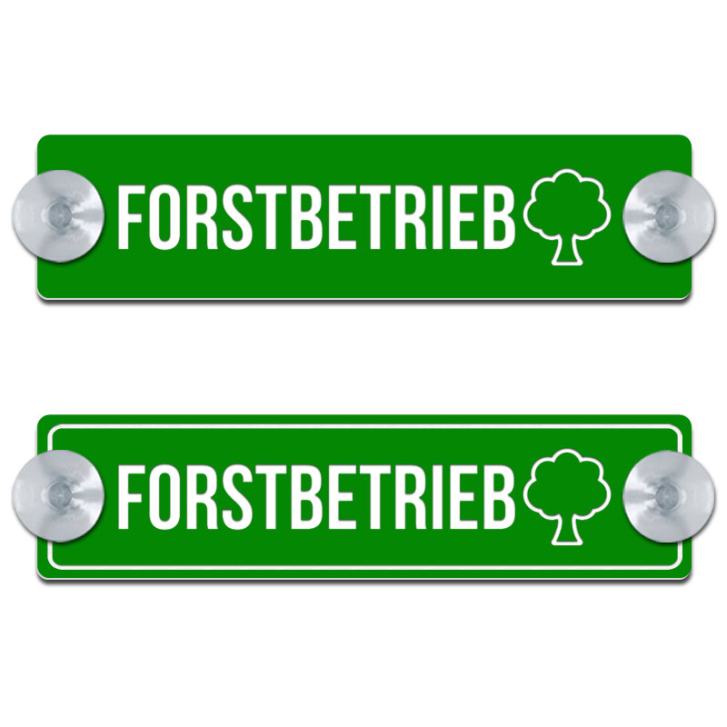 Forstbetrieb mit Motiv